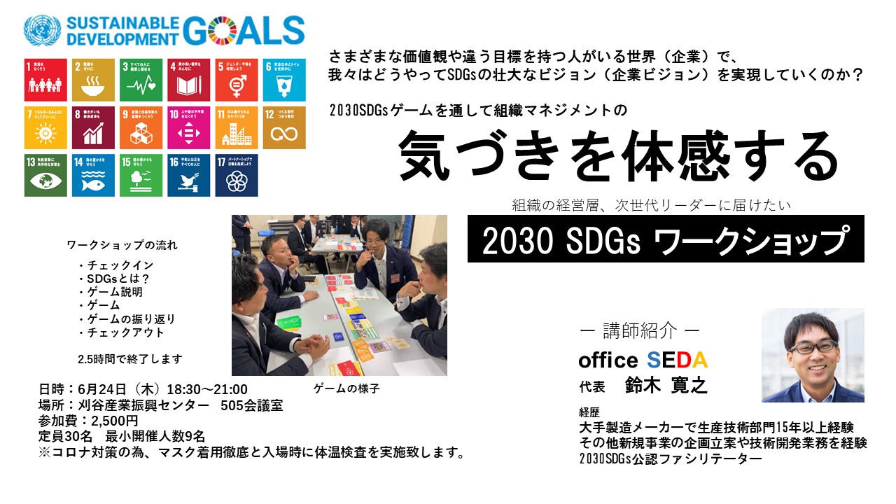 2030 SDGs ワークショップ